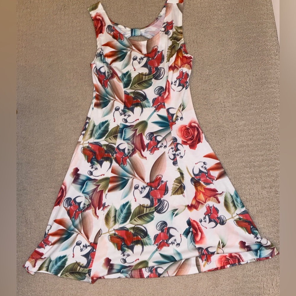 Disney World floral Minnie Mouse dress